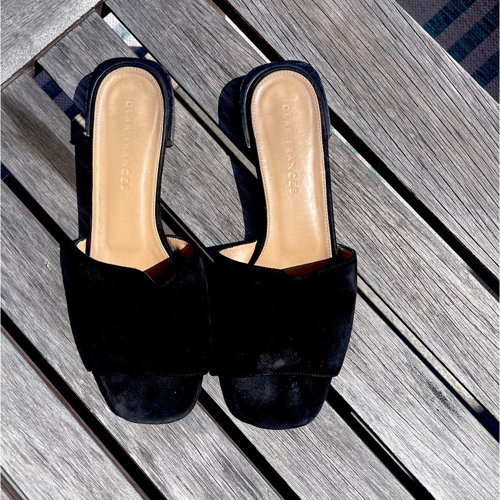 Dear Frances Bridge Slides, Black